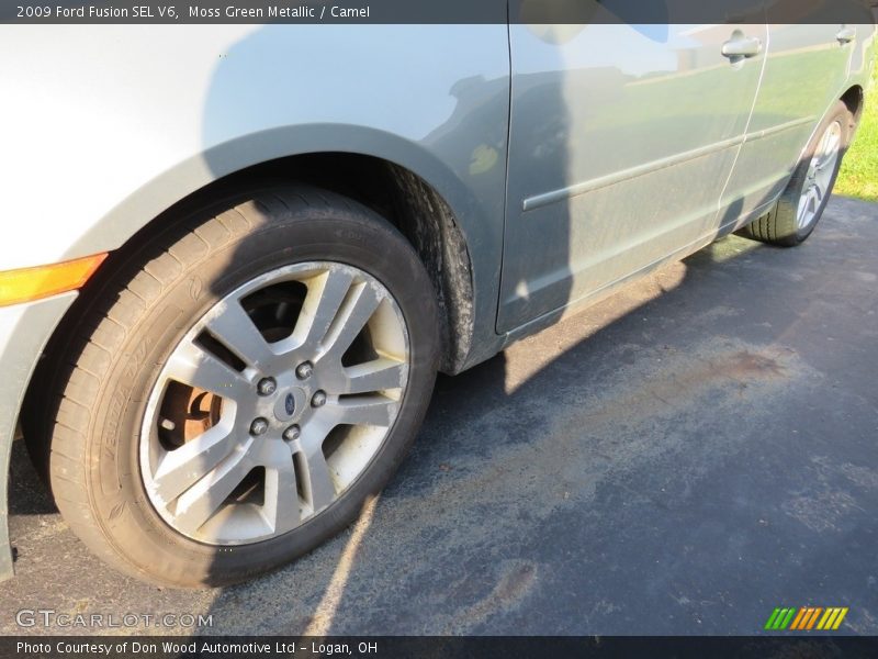 Moss Green Metallic / Camel 2009 Ford Fusion SEL V6