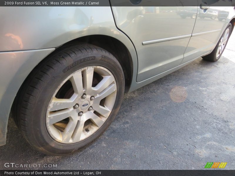 Moss Green Metallic / Camel 2009 Ford Fusion SEL V6