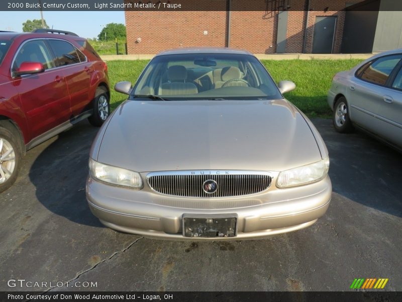 Light Sandrift Metallic / Taupe 2000 Buick Century Custom