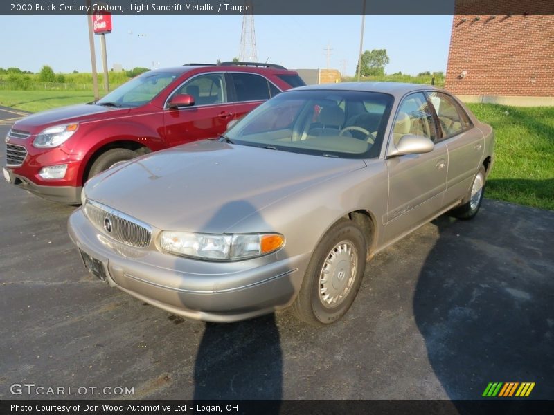 Light Sandrift Metallic / Taupe 2000 Buick Century Custom