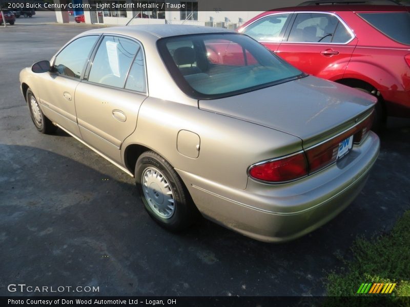 Light Sandrift Metallic / Taupe 2000 Buick Century Custom
