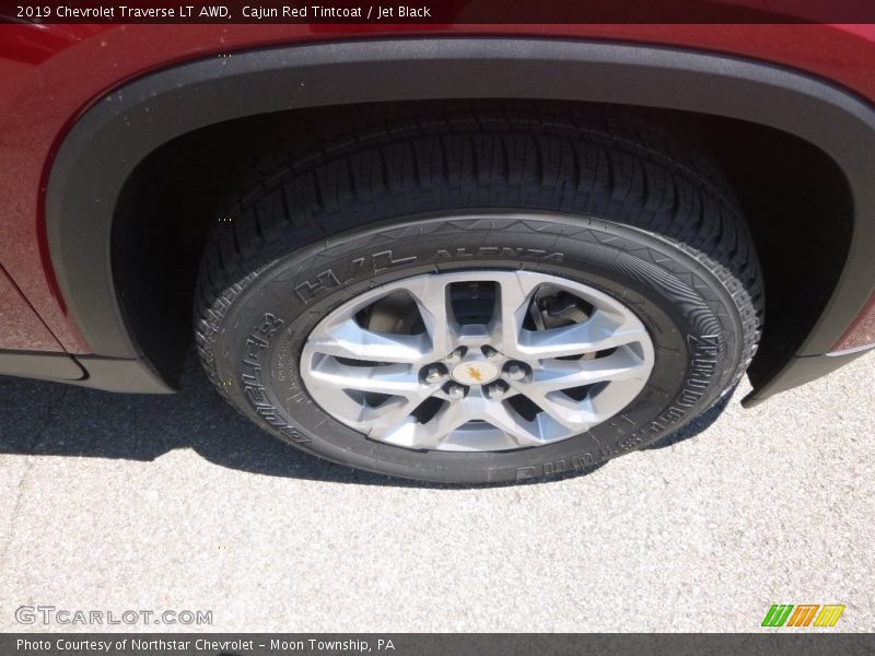 Cajun Red Tintcoat / Jet Black 2019 Chevrolet Traverse LT AWD