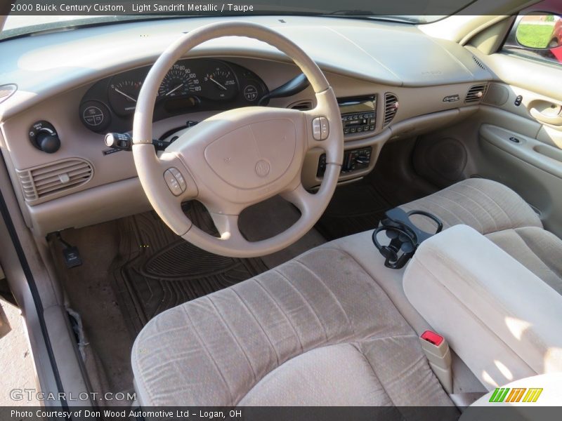 Light Sandrift Metallic / Taupe 2000 Buick Century Custom