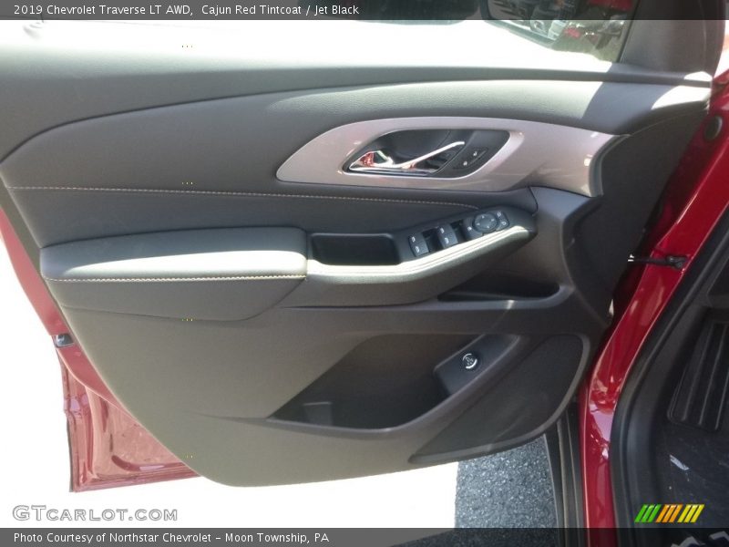 Cajun Red Tintcoat / Jet Black 2019 Chevrolet Traverse LT AWD