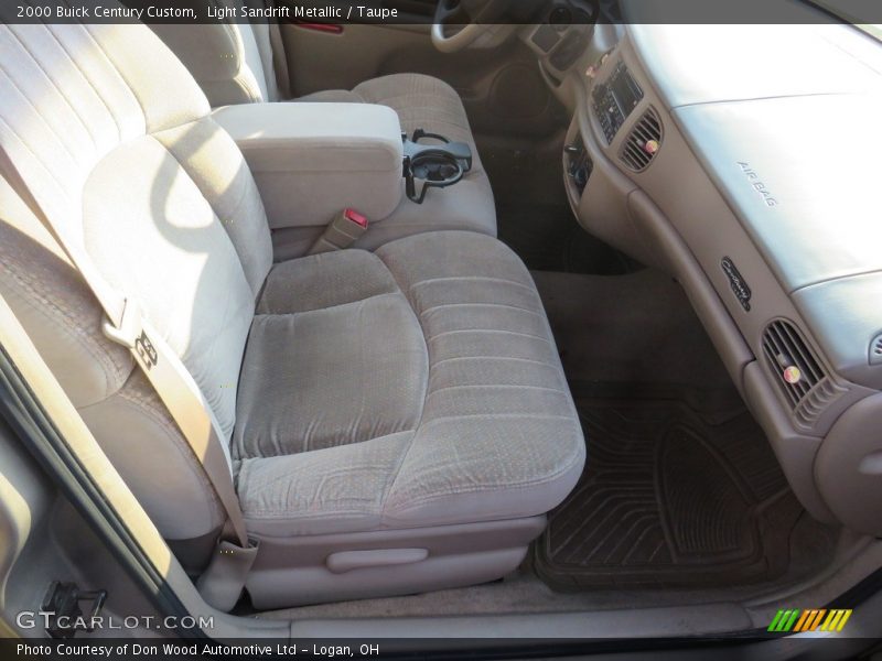 Light Sandrift Metallic / Taupe 2000 Buick Century Custom