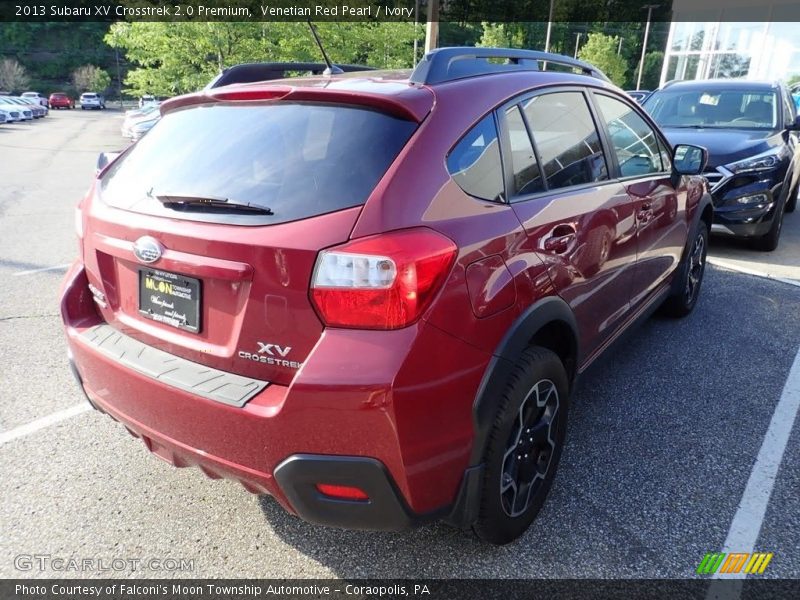 Venetian Red Pearl / Ivory 2013 Subaru XV Crosstrek 2.0 Premium