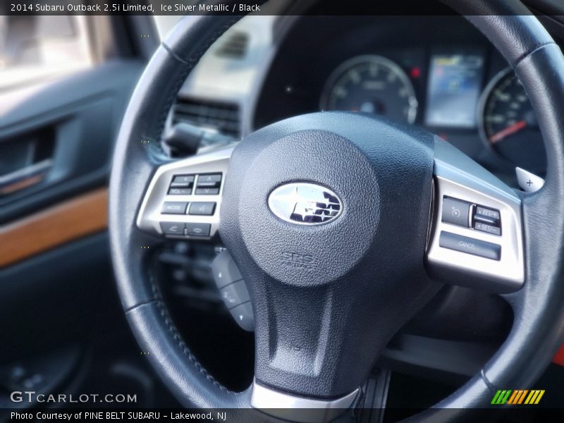 Ice Silver Metallic / Black 2014 Subaru Outback 2.5i Limited