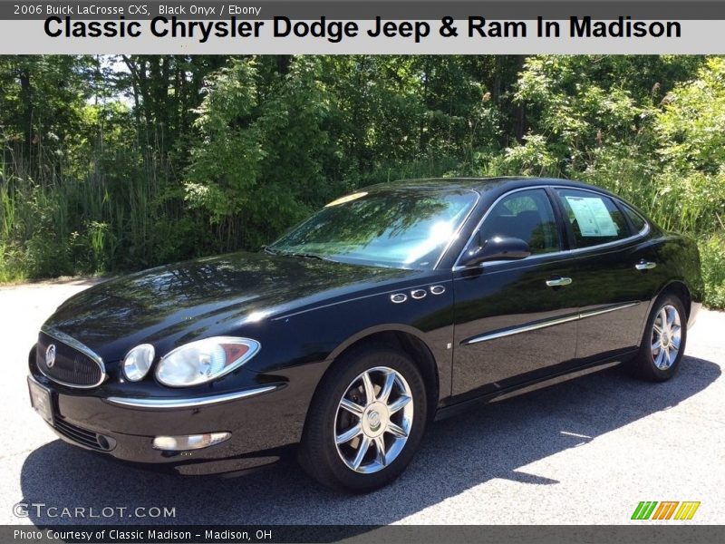 Black Onyx / Ebony 2006 Buick LaCrosse CXS