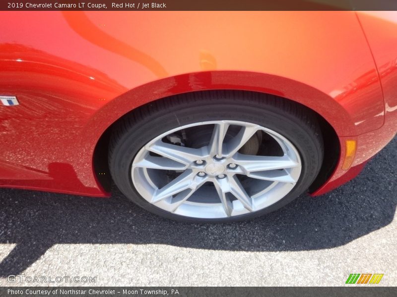 Red Hot / Jet Black 2019 Chevrolet Camaro LT Coupe