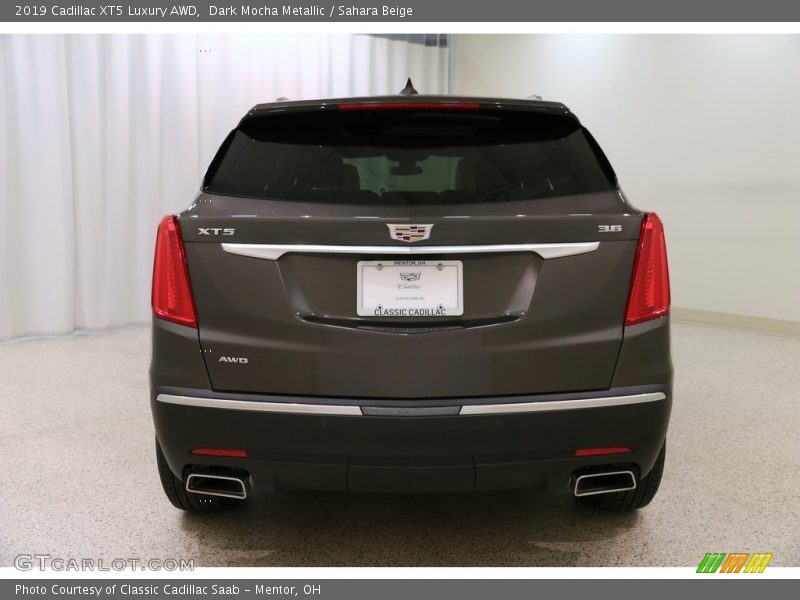 Dark Mocha Metallic / Sahara Beige 2019 Cadillac XT5 Luxury AWD