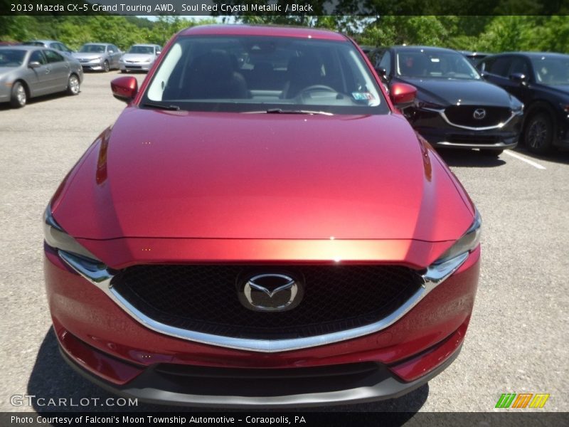 Soul Red Crystal Metallic / Black 2019 Mazda CX-5 Grand Touring AWD