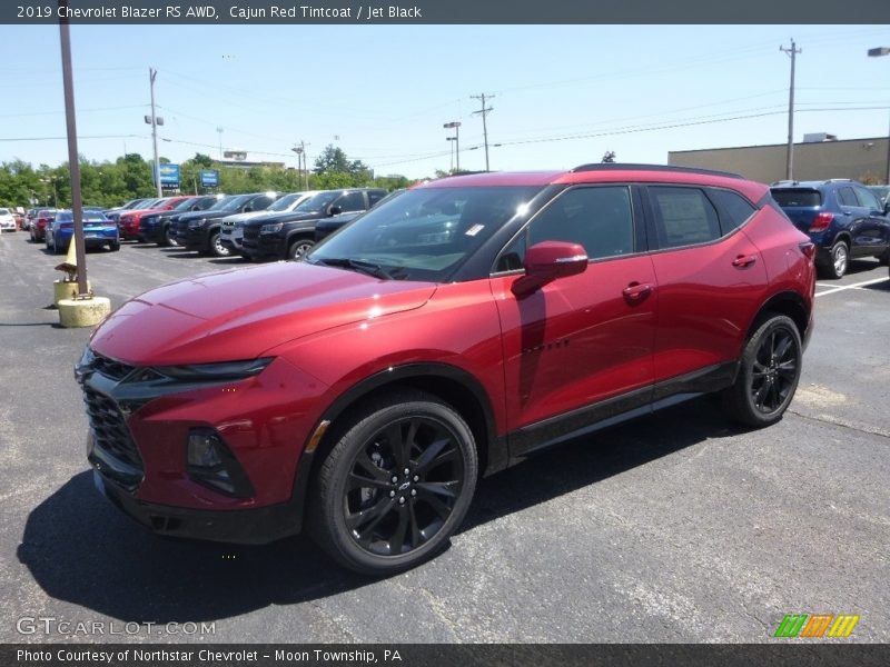Cajun Red Tintcoat / Jet Black 2019 Chevrolet Blazer RS AWD