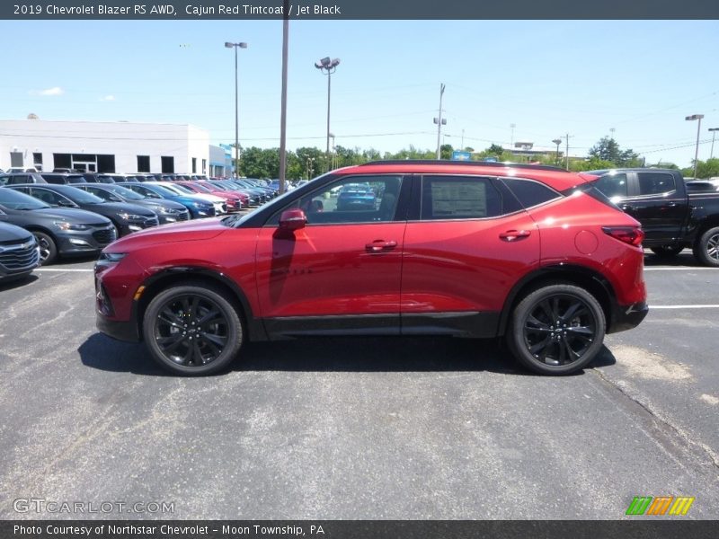 Cajun Red Tintcoat / Jet Black 2019 Chevrolet Blazer RS AWD