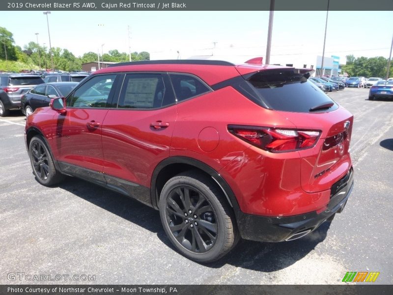 Cajun Red Tintcoat / Jet Black 2019 Chevrolet Blazer RS AWD