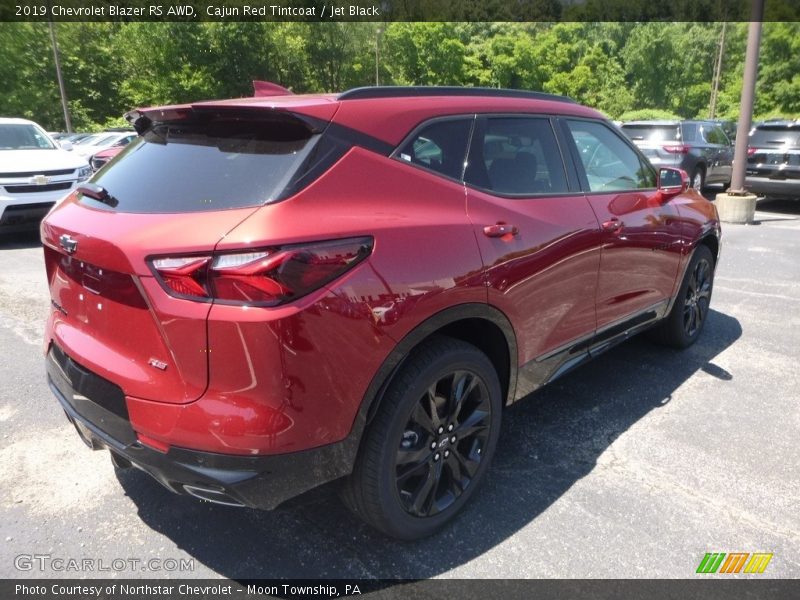 Cajun Red Tintcoat / Jet Black 2019 Chevrolet Blazer RS AWD