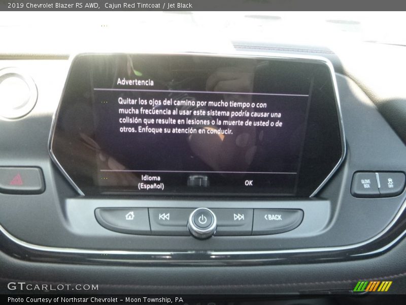 Cajun Red Tintcoat / Jet Black 2019 Chevrolet Blazer RS AWD