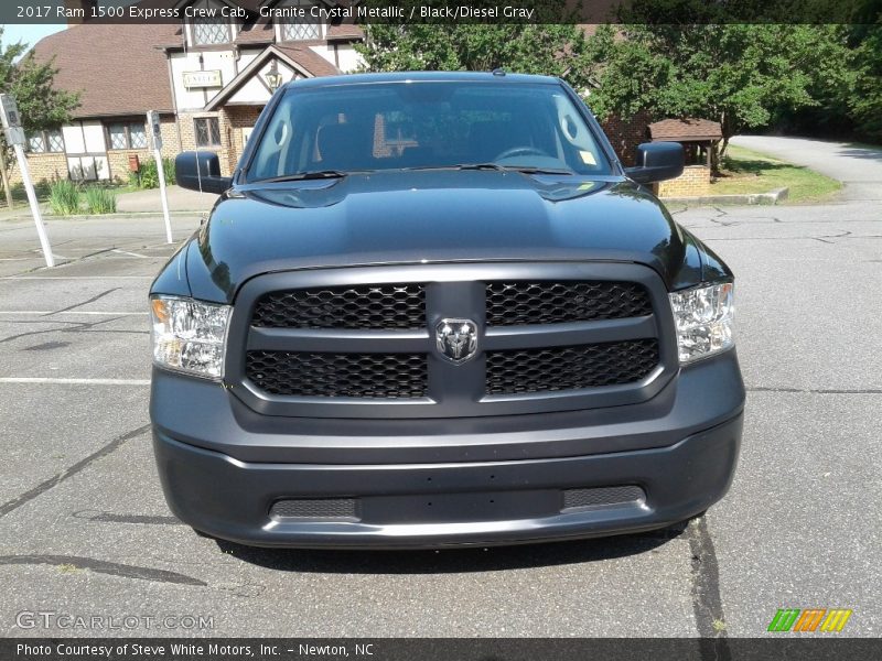 Granite Crystal Metallic / Black/Diesel Gray 2017 Ram 1500 Express Crew Cab