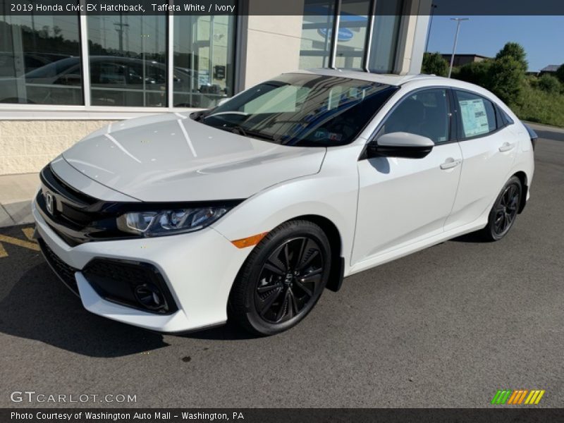 Taffeta White / Ivory 2019 Honda Civic EX Hatchback