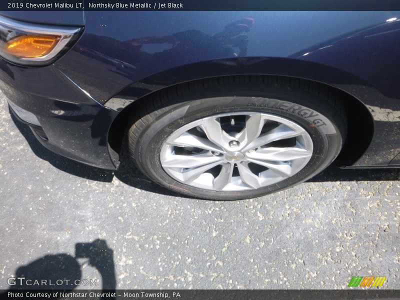 Northsky Blue Metallic / Jet Black 2019 Chevrolet Malibu LT