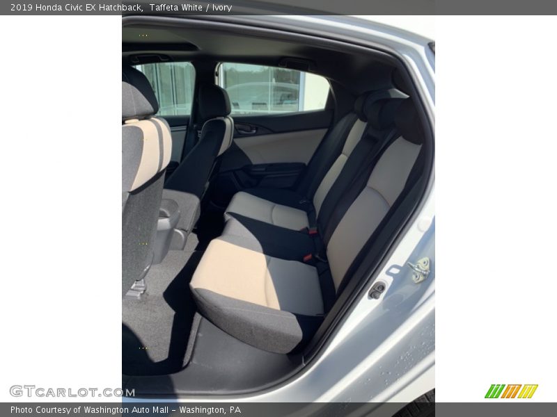 Taffeta White / Ivory 2019 Honda Civic EX Hatchback