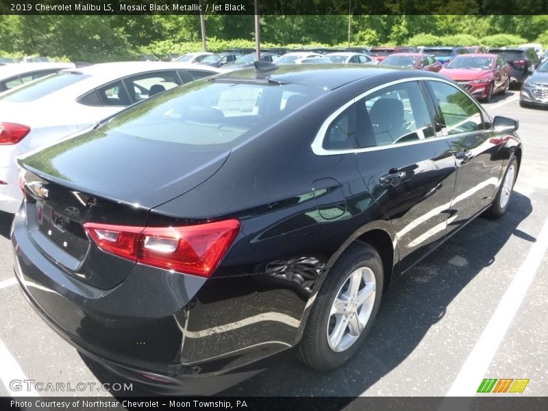 Mosaic Black Metallic / Jet Black 2019 Chevrolet Malibu LS