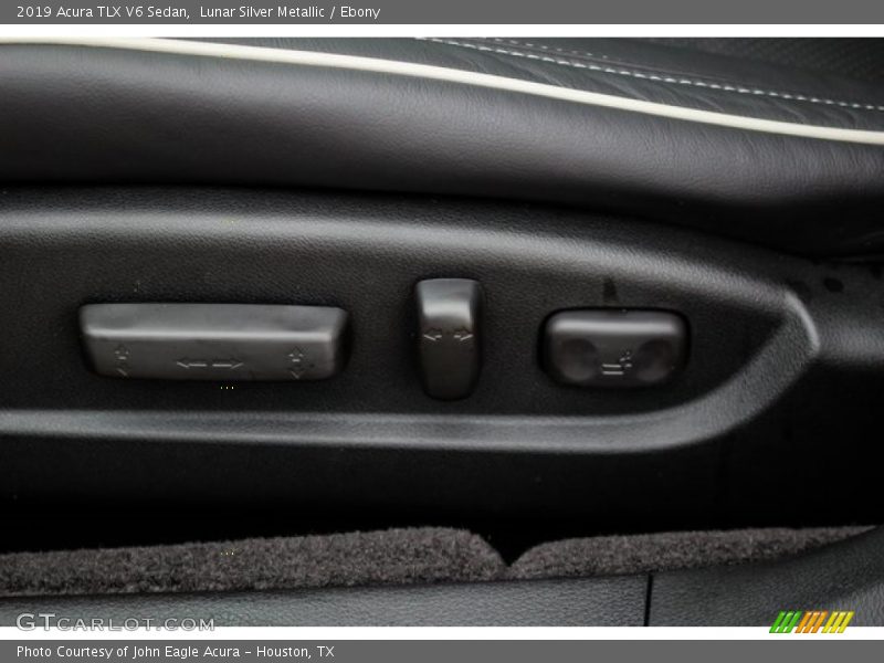 Lunar Silver Metallic / Ebony 2019 Acura TLX V6 Sedan