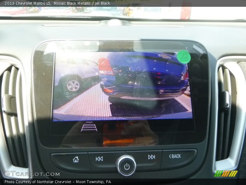 Mosaic Black Metallic / Jet Black 2019 Chevrolet Malibu LS