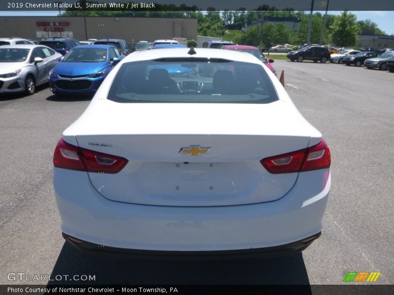 Summit White / Jet Black 2019 Chevrolet Malibu LS