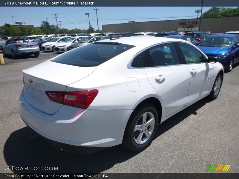 Summit White / Jet Black 2019 Chevrolet Malibu LS