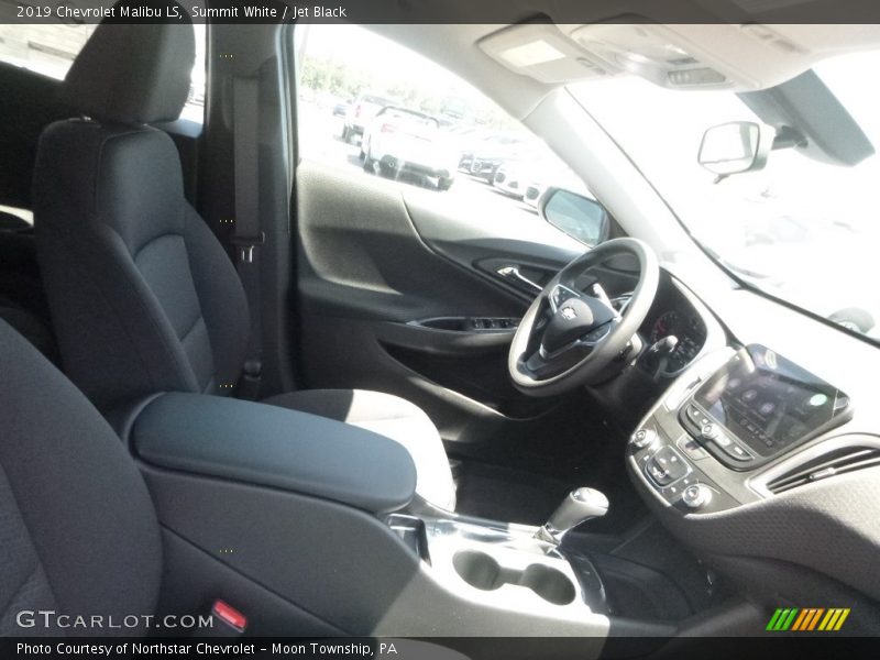 Summit White / Jet Black 2019 Chevrolet Malibu LS
