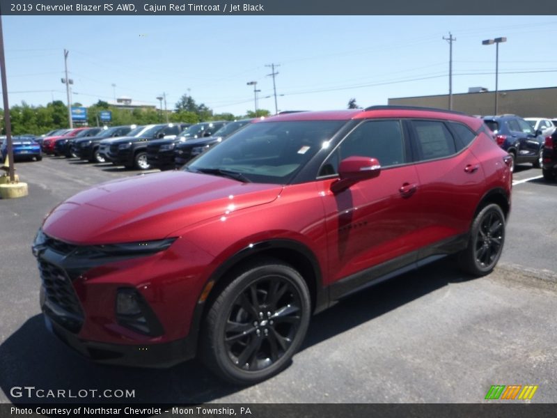 Cajun Red Tintcoat / Jet Black 2019 Chevrolet Blazer RS AWD