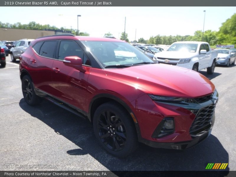 Cajun Red Tintcoat / Jet Black 2019 Chevrolet Blazer RS AWD