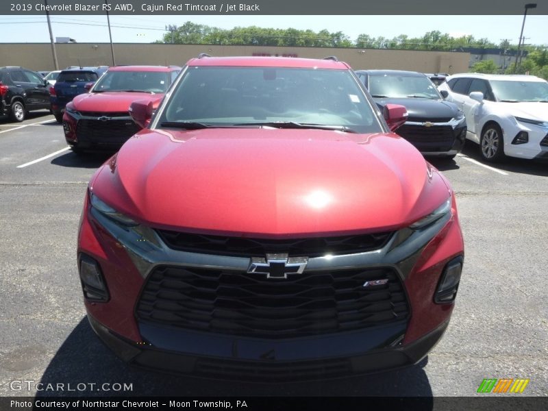 Cajun Red Tintcoat / Jet Black 2019 Chevrolet Blazer RS AWD