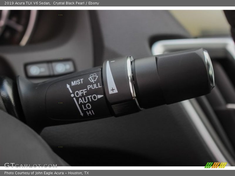 Crystal Black Pearl / Ebony 2019 Acura TLX V6 Sedan