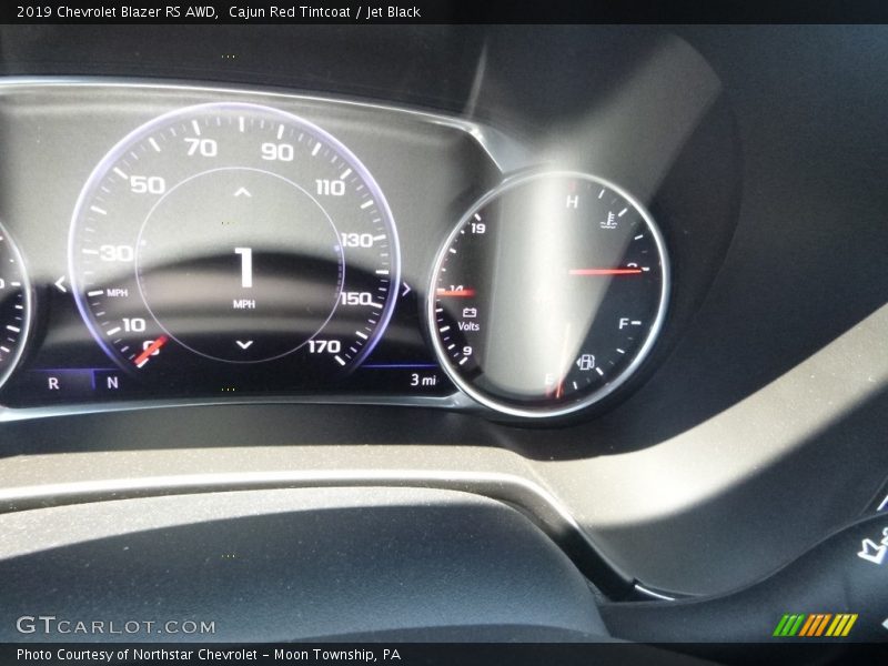Cajun Red Tintcoat / Jet Black 2019 Chevrolet Blazer RS AWD