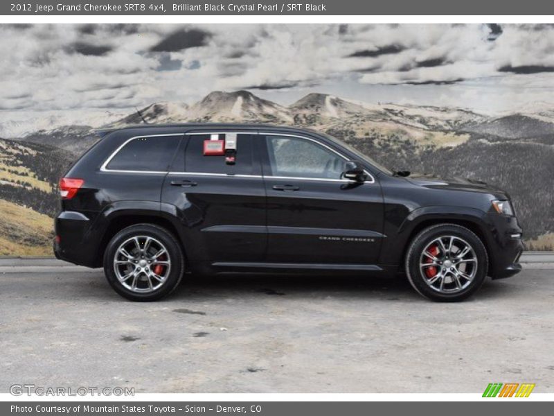 Brilliant Black Crystal Pearl / SRT Black 2012 Jeep Grand Cherokee SRT8 4x4