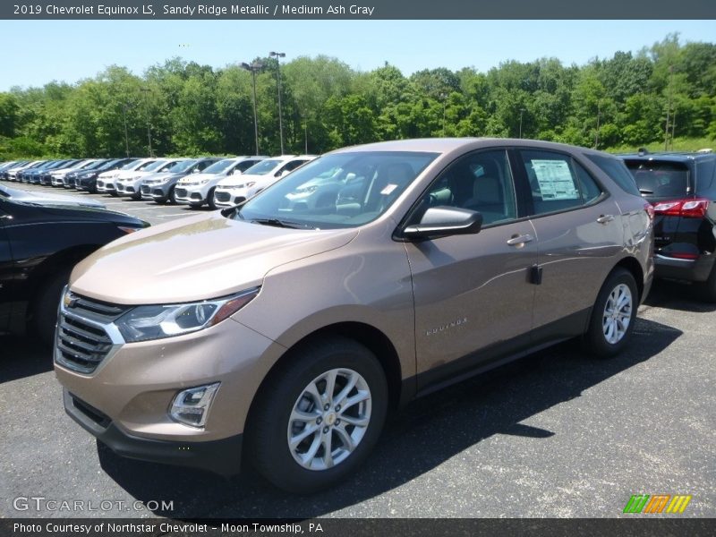 Sandy Ridge Metallic / Medium Ash Gray 2019 Chevrolet Equinox LS