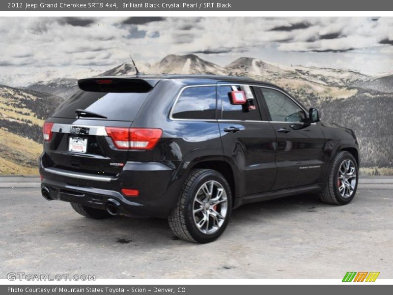 Brilliant Black Crystal Pearl / SRT Black 2012 Jeep Grand Cherokee SRT8 4x4