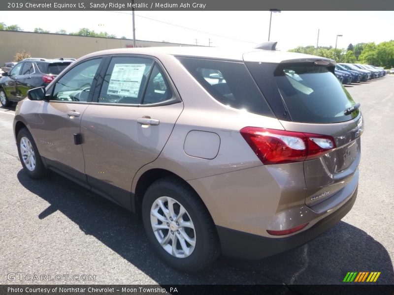 Sandy Ridge Metallic / Medium Ash Gray 2019 Chevrolet Equinox LS