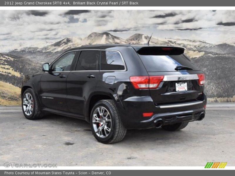 Brilliant Black Crystal Pearl / SRT Black 2012 Jeep Grand Cherokee SRT8 4x4