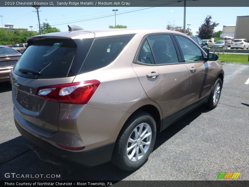 Sandy Ridge Metallic / Medium Ash Gray 2019 Chevrolet Equinox LS