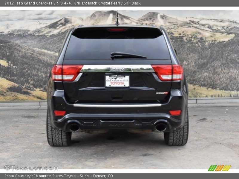 Brilliant Black Crystal Pearl / SRT Black 2012 Jeep Grand Cherokee SRT8 4x4