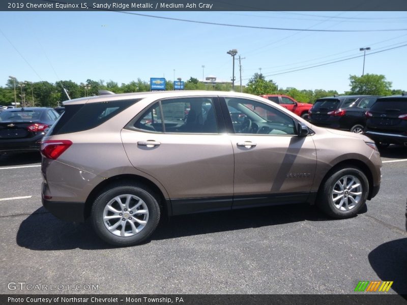Sandy Ridge Metallic / Medium Ash Gray 2019 Chevrolet Equinox LS