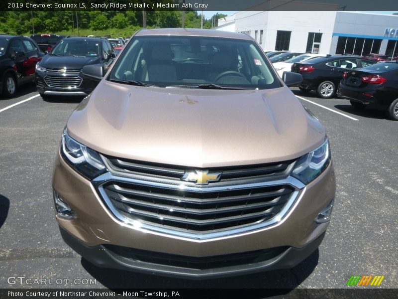 Sandy Ridge Metallic / Medium Ash Gray 2019 Chevrolet Equinox LS