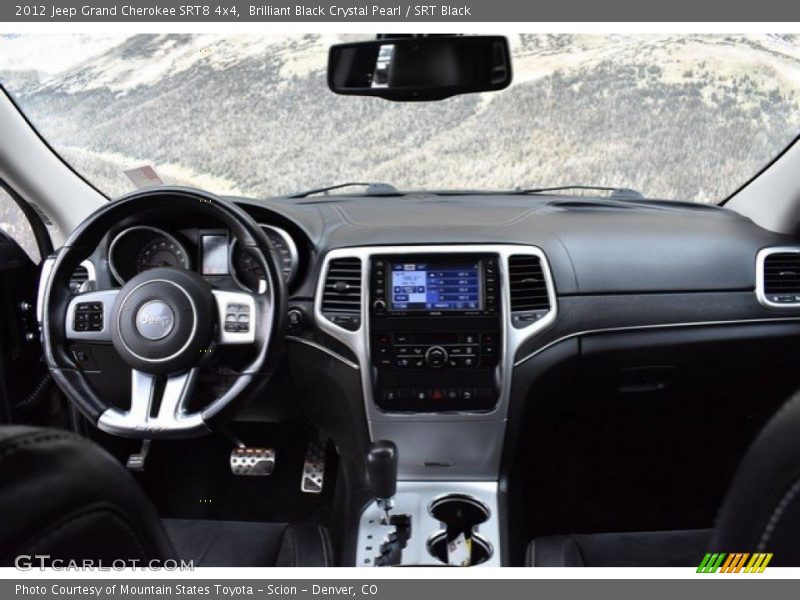 Brilliant Black Crystal Pearl / SRT Black 2012 Jeep Grand Cherokee SRT8 4x4