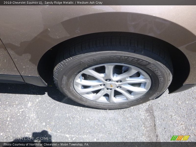 Sandy Ridge Metallic / Medium Ash Gray 2019 Chevrolet Equinox LS