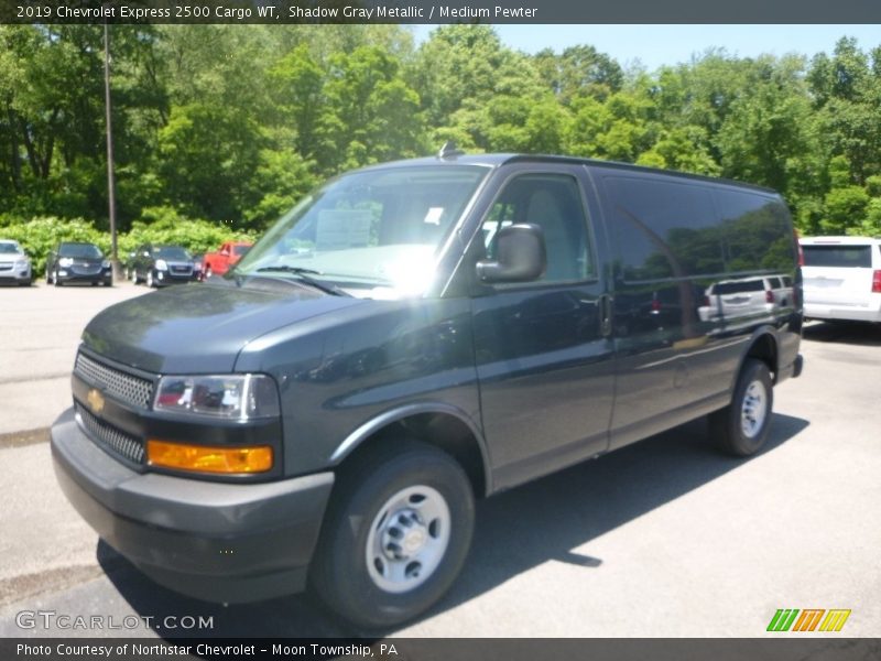 Shadow Gray Metallic / Medium Pewter 2019 Chevrolet Express 2500 Cargo WT