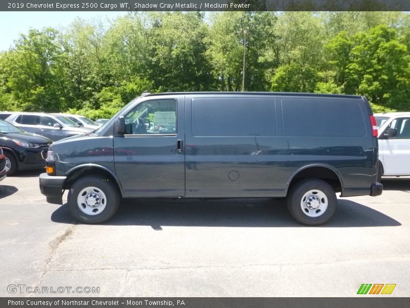Shadow Gray Metallic / Medium Pewter 2019 Chevrolet Express 2500 Cargo WT