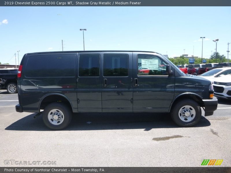 Shadow Gray Metallic / Medium Pewter 2019 Chevrolet Express 2500 Cargo WT