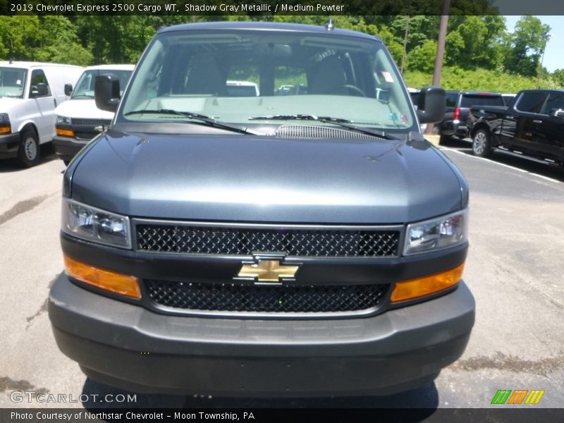Shadow Gray Metallic / Medium Pewter 2019 Chevrolet Express 2500 Cargo WT